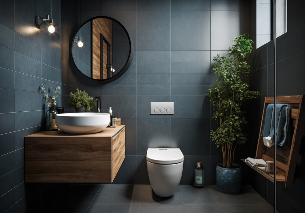 Modern Bathroom — Z Cube Design bathroom
