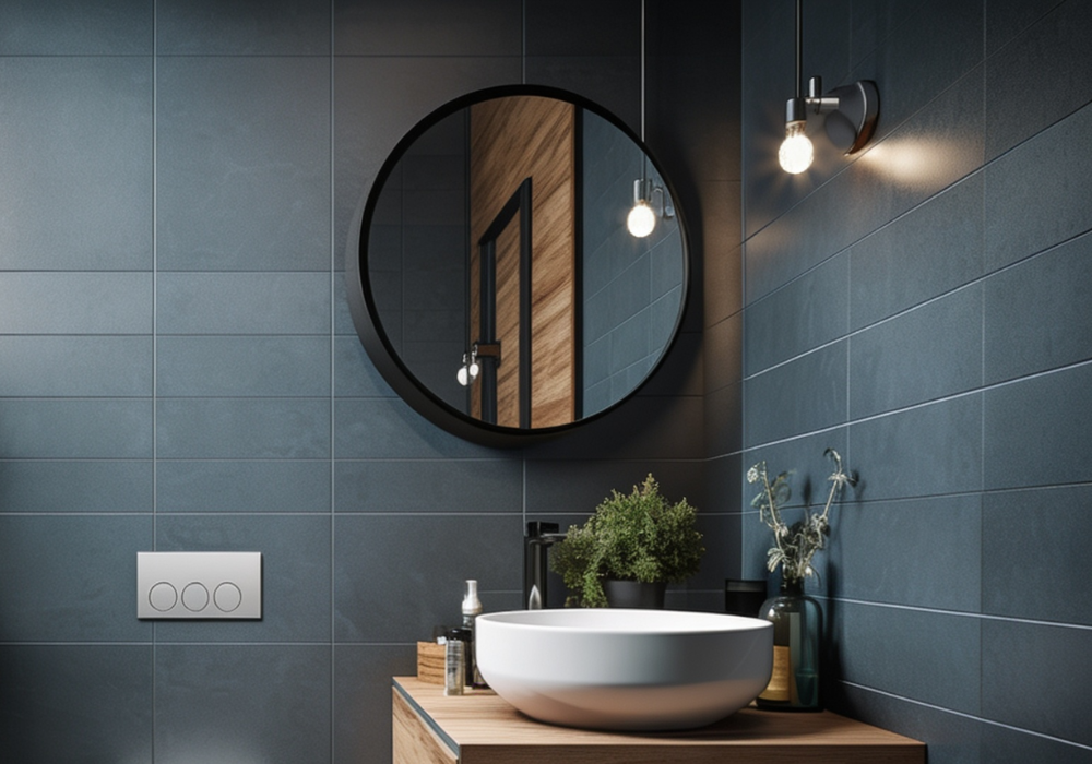 Compact Bathroom Storage — Z Cube Design bathroom