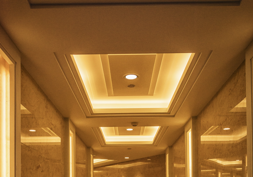 Coffered Ceiling — Z Cube Design ceiling