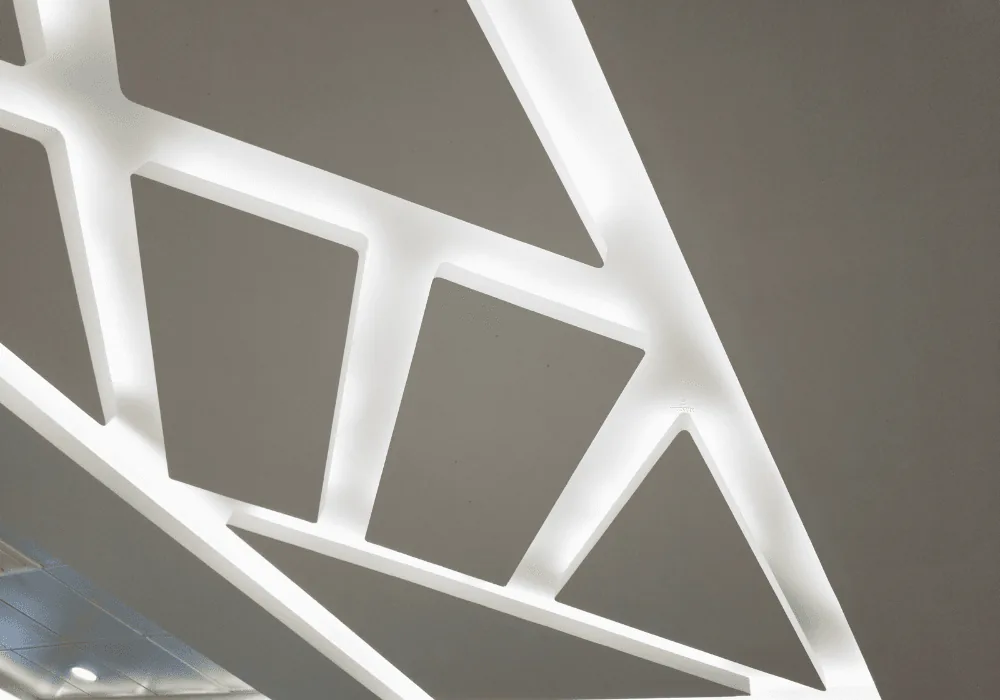 Layered Ceiling — Z Cube Design ceiling