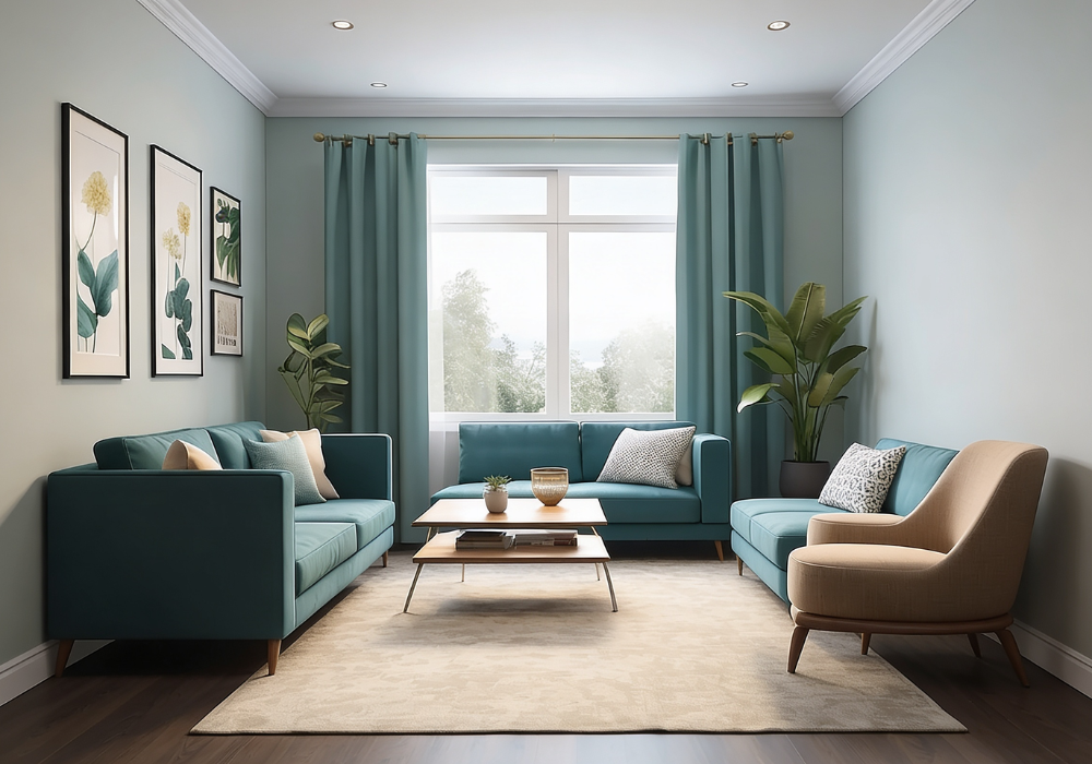 Open Living + Dining — Z Cube Design living